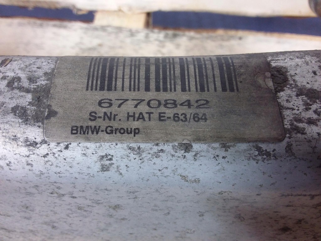 фото №5, Bmw 6 e63 e64 балка підвіска задня 6770842