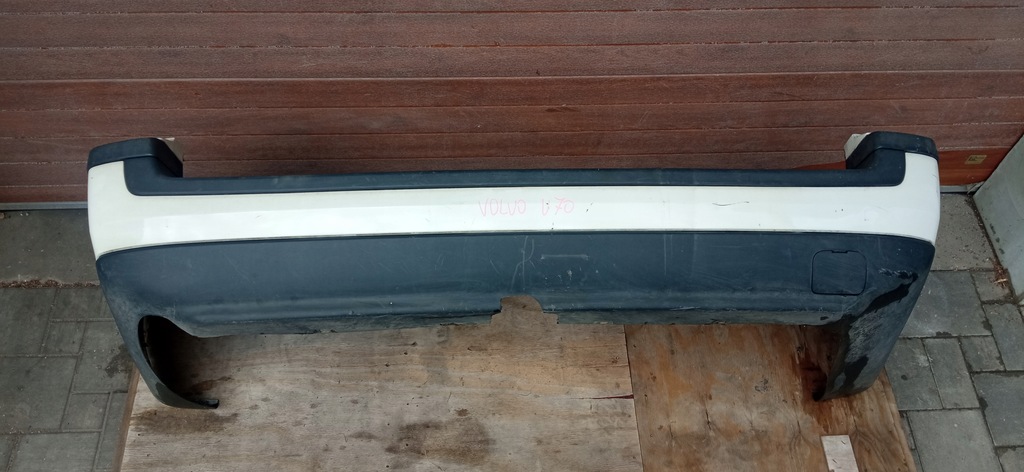 фото №1, Бампер задня volvo v70 колір білий гарантія