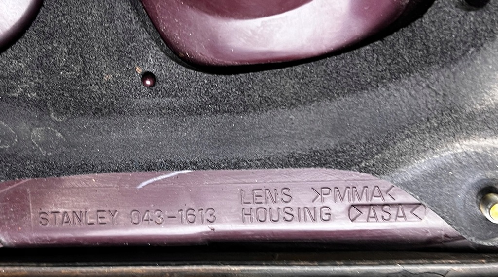 фото №9, Mitsubishi galant 92-96r лампа левая задняя задняя w крышка вкладыш лампы