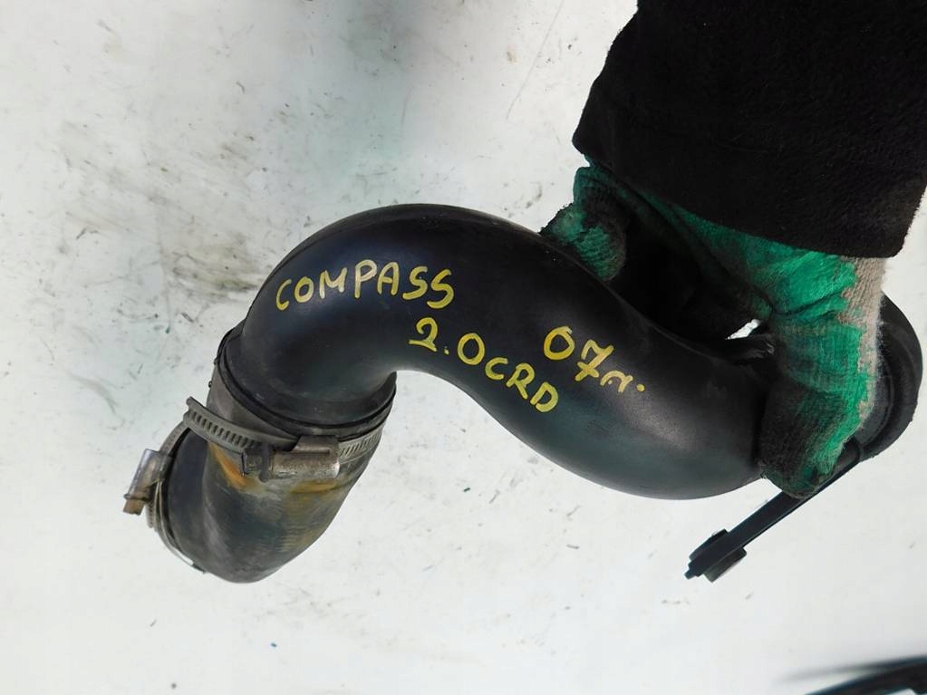 фото №8, Jeep compass i 2.0crd 2007r труба интеркулер