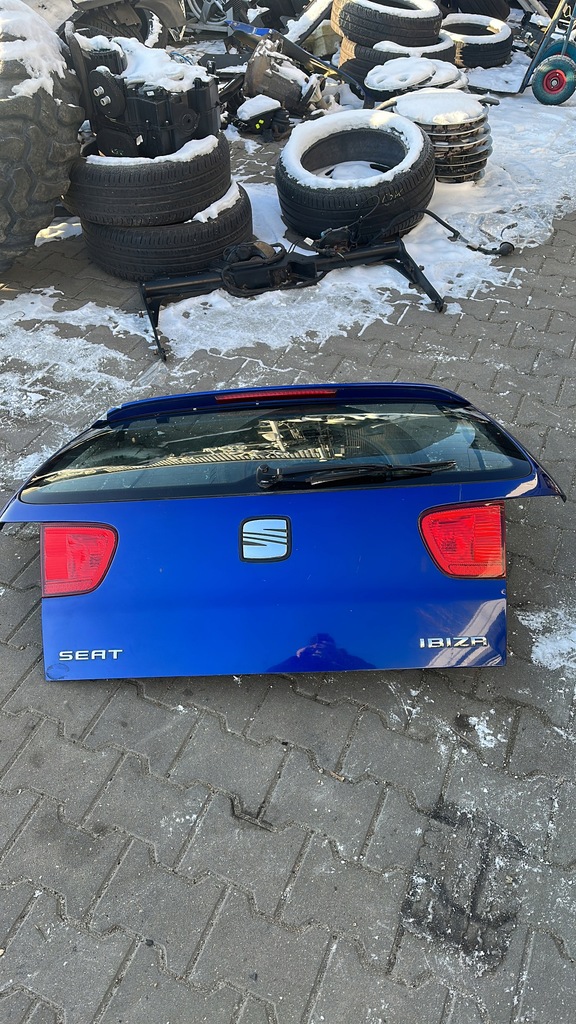 фото №7, Seat ibiza 00r lift кришка багажника багажника ls5n