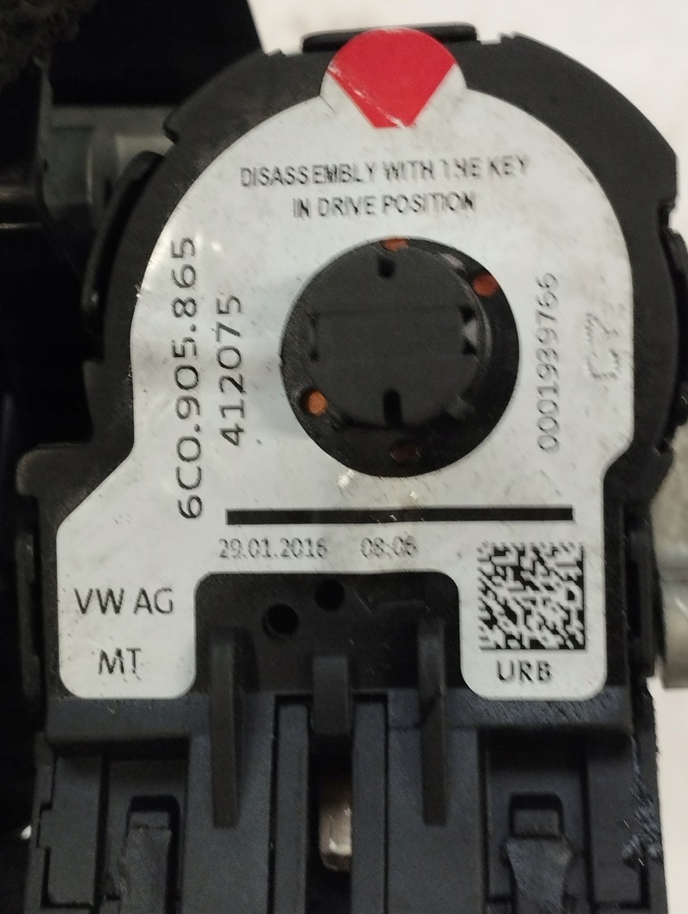 фото №12, Volkswagen polo 6r замок зажигания ключ 1k0905851b 6c0905865