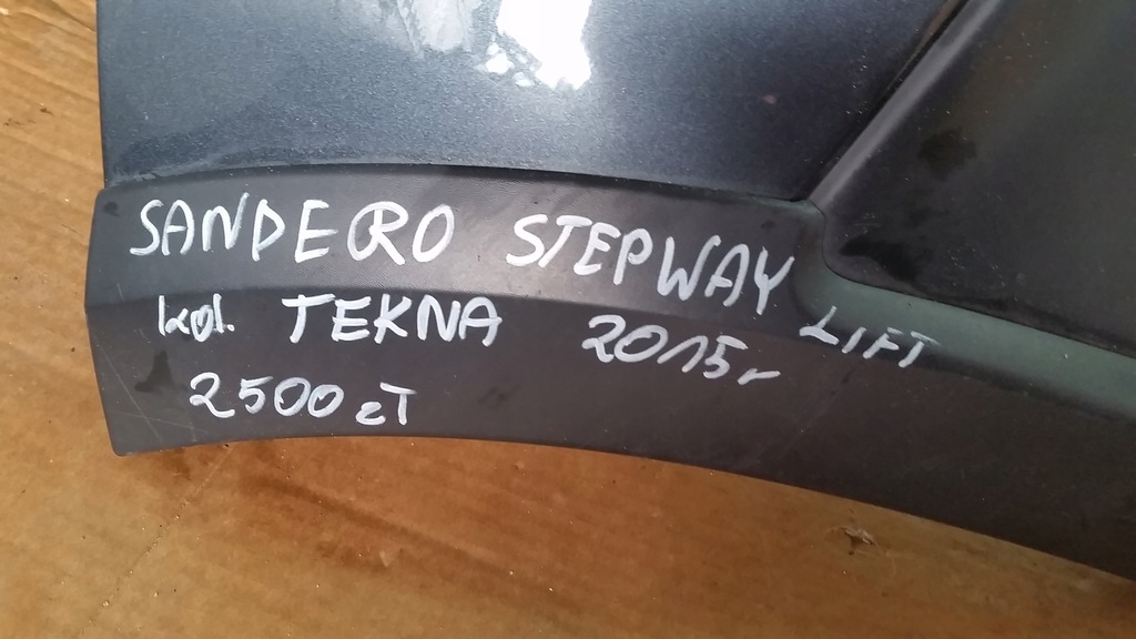 фото №6, Бампер передній dacia sandero stepway ii 15r tekna