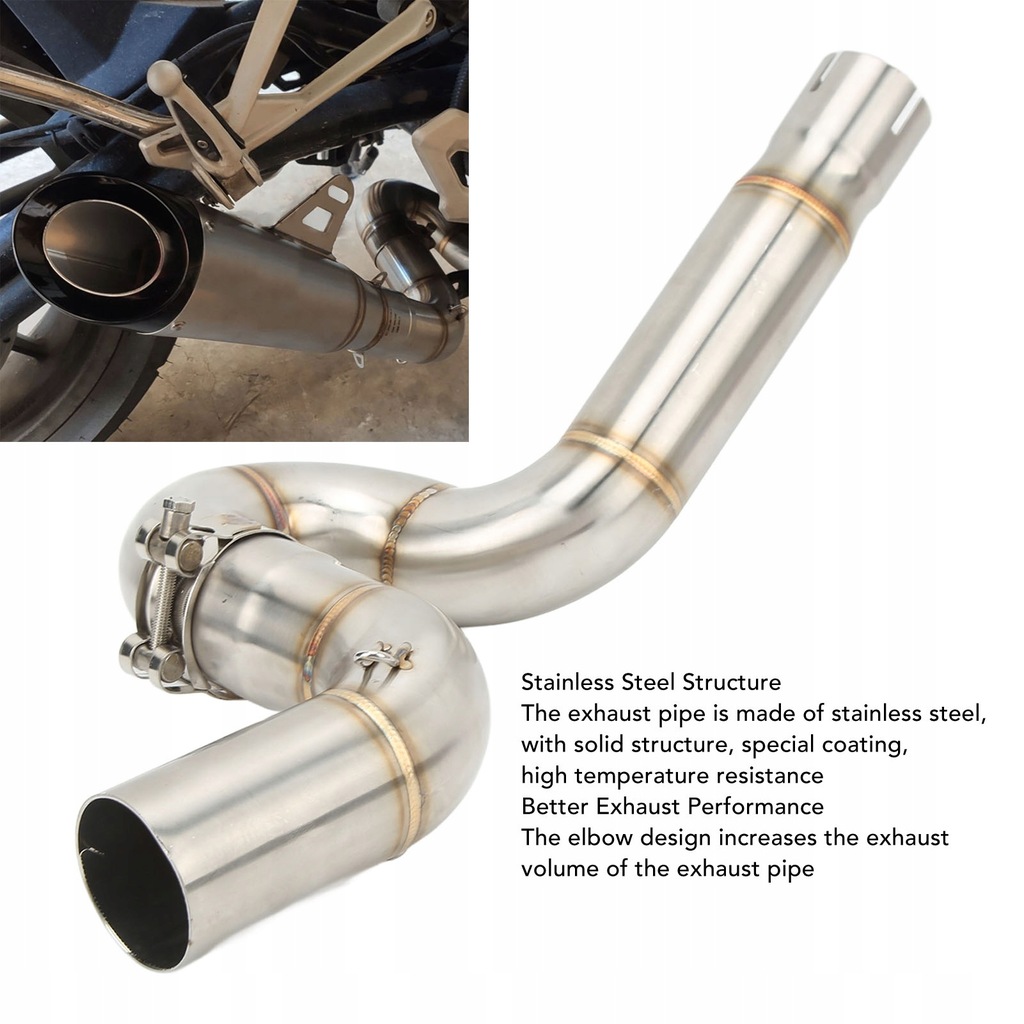 фото №8, Труба выхлопная с kolankiem ze нержавеющая сталь нержавеющей,