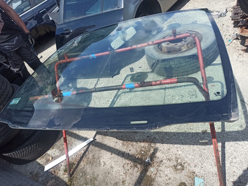 фото №5, Renault modus 2005 стекло лобовое перед передняя