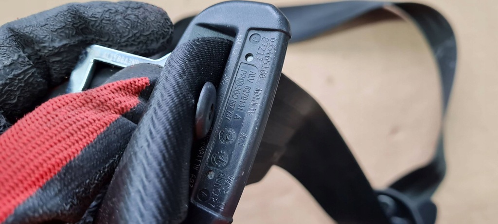 фото №12, A5 8w pas безопасности левый перед 8w0857705m po срабатывании a4 b9 8w