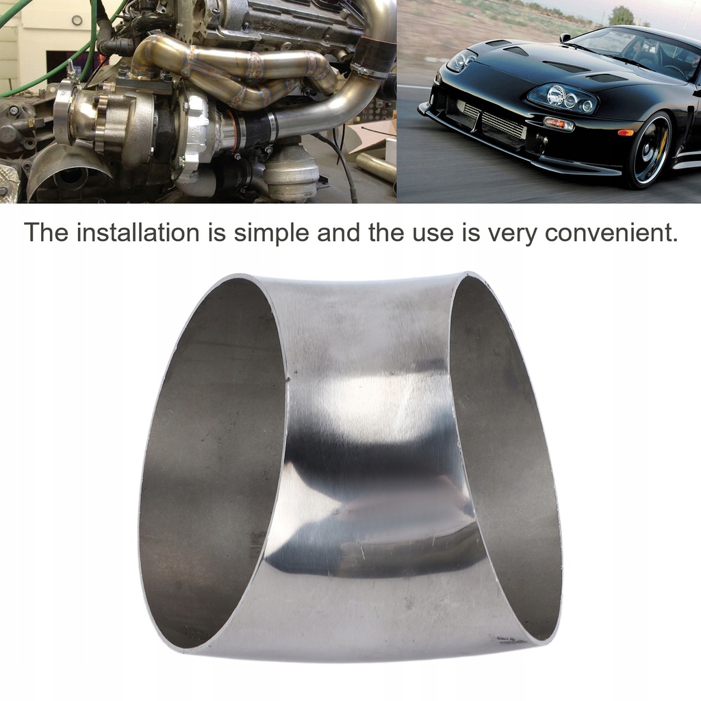 фото №7, Коліно труби випускної turbo 45° труба вихлопна