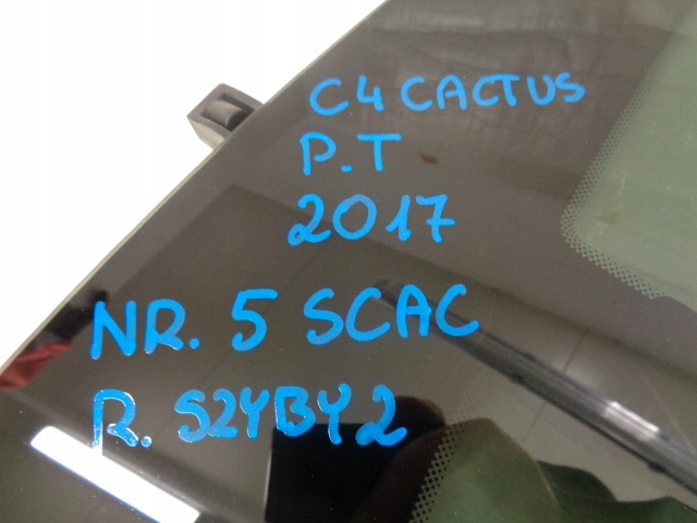 фото №13, Citroen c4 cactus стекло дверь правых задних задняя as3 2017