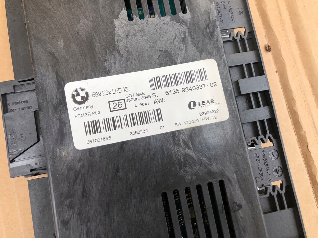 фото №1, Модуль світла led ксенон bmw z4 e89 9340337