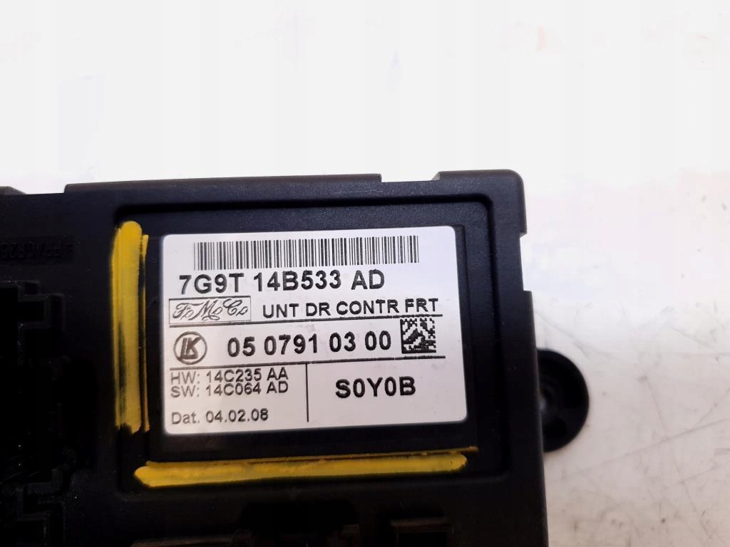 фото №5, Модуль двері лівий перед ford mondeo mk4 iv