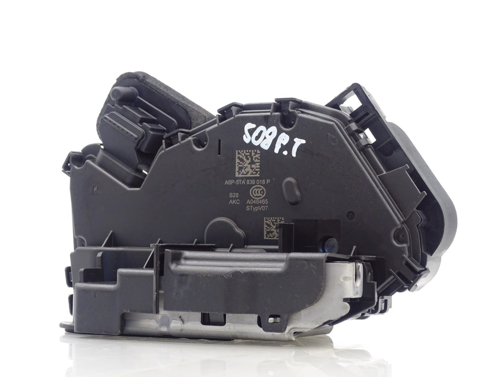 фото №1, Замок засувка двері правий задня задній vw t-roc 8 pin 5ta839016p