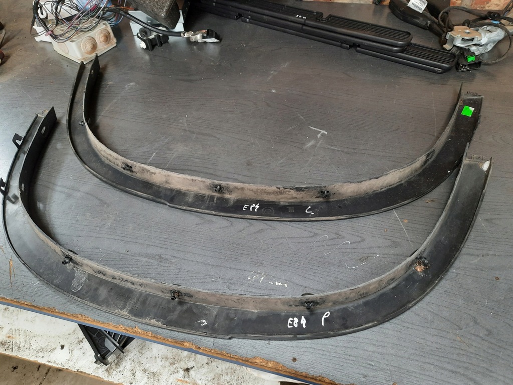 фото №5, Bmw x1 e84 2.0i lift молдинг накладка крыла задняя