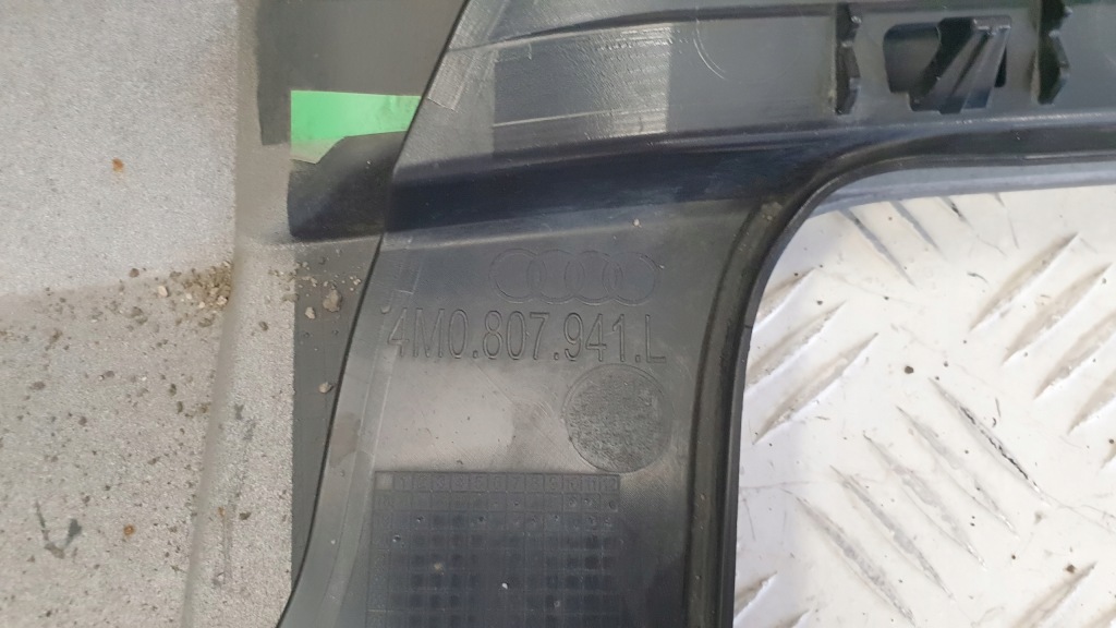 Audi q7 4m 4m0 s-line lift бампер задня задній Доставка