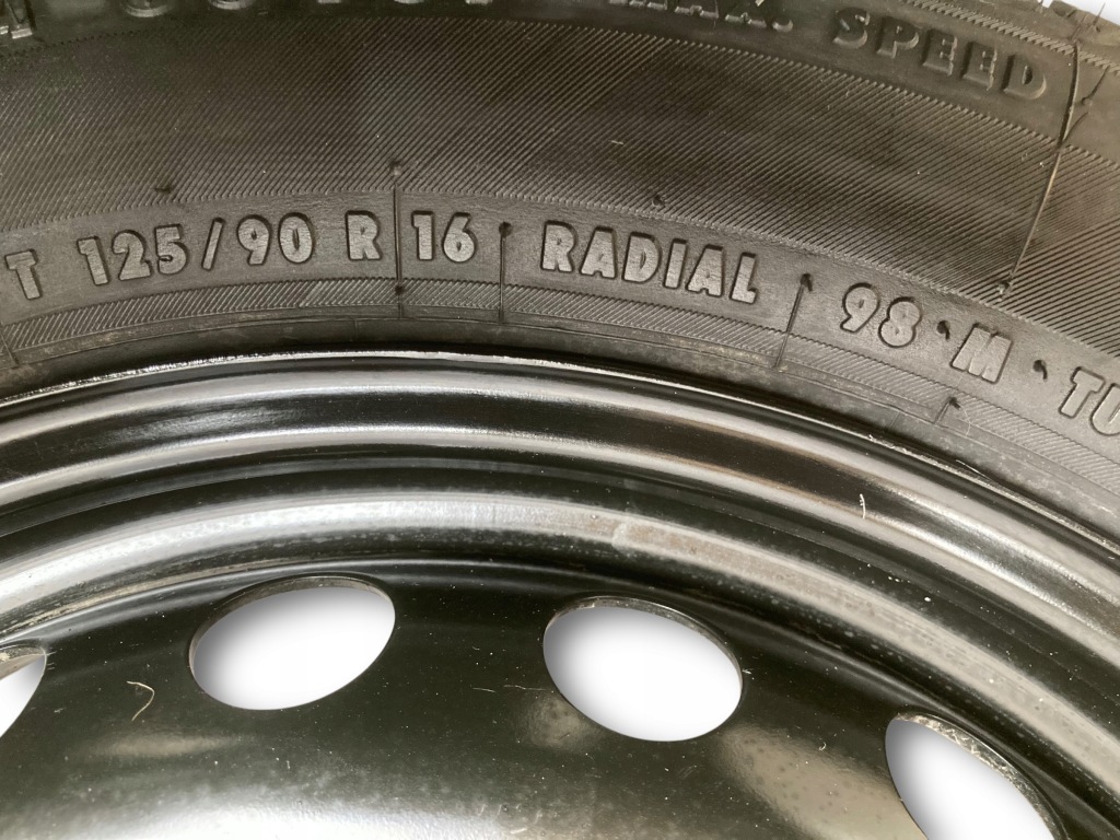 фото №11, Колесо докатка 16 mercedes c-klasa w204 g3