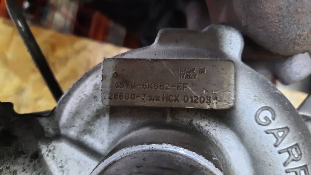 фото №5, Турбонагнетатель 4s7q-6k682-ef ford mondeo mk3