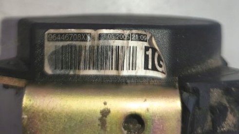 фото №5, Pas безопасности левый перед peugeot 1007 96446708xx