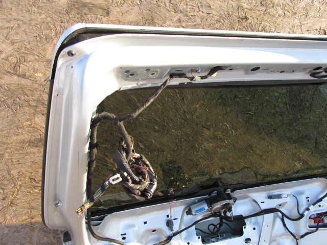 фото №9, Audi a6 c7 allroad 2013r крышка багажника задняя багажника лак lx7w комплектная w цвет