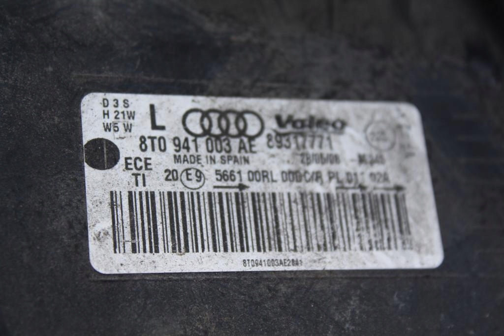 фото №13, Лампа передня ліва ксенон audi a5 8t 8t0941003ae anglik