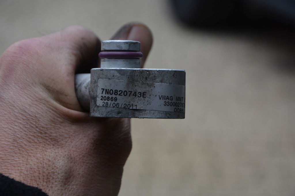 фото №16, Трубка шланг кондиціонера vw sharan 7n0820743e