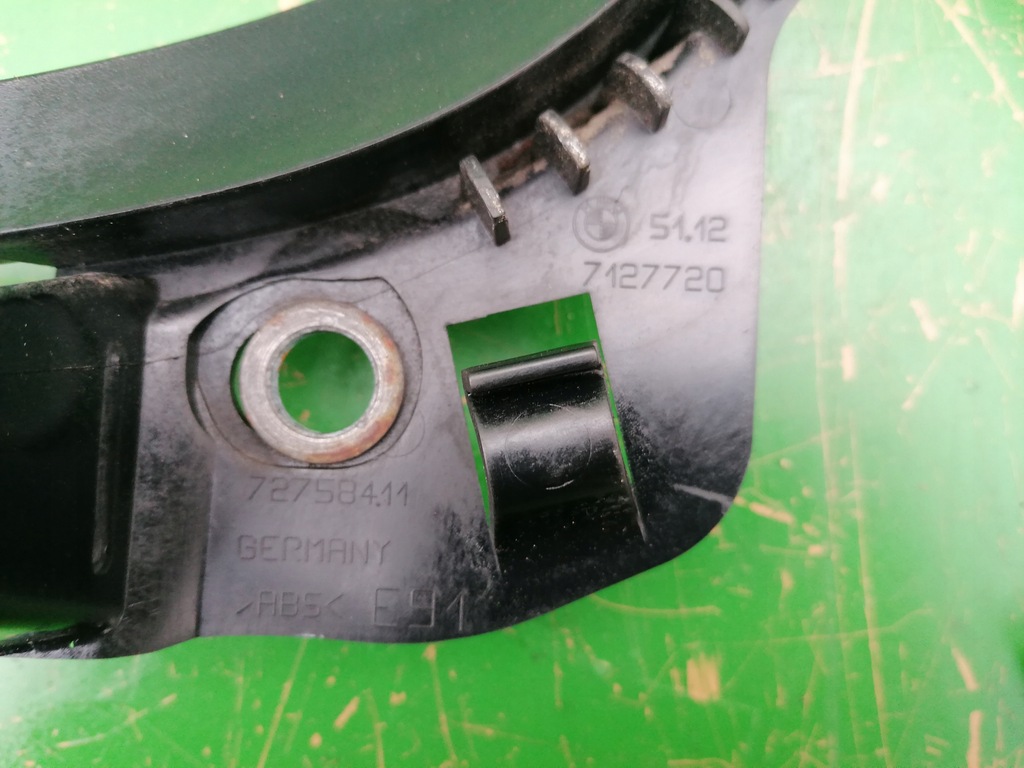 фото №10, Напрямна напрямна бампера кронштейн задня bmw e91