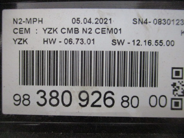 фото №8, Citroen berlingo k9 2018- лічильник прилади версія angielska