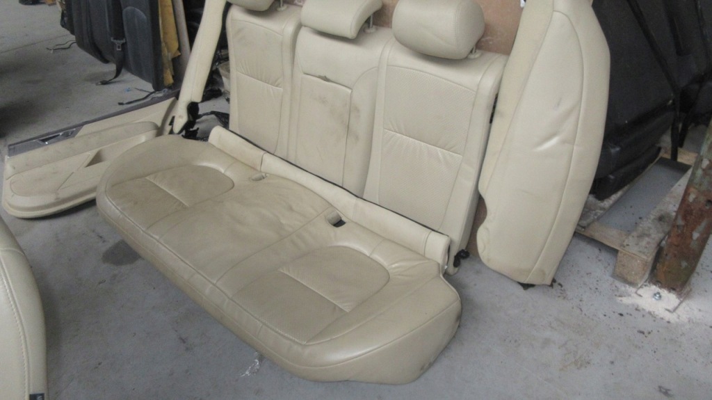 фото №14, Jaguar xf x250 сидіння лівий передній перед заднє сидіння правий бежеві шкіра комплект