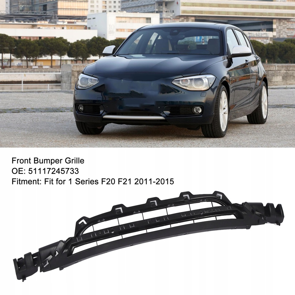 фото №9, Передня решітка бампера 51117245733 dowolna решітка радіатора air нижня решітка радіатора dx