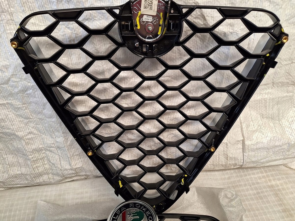 фото №6, Решітка радіатора решітка радіатора alfa romeo giulia veloce хром satyna orginal новий