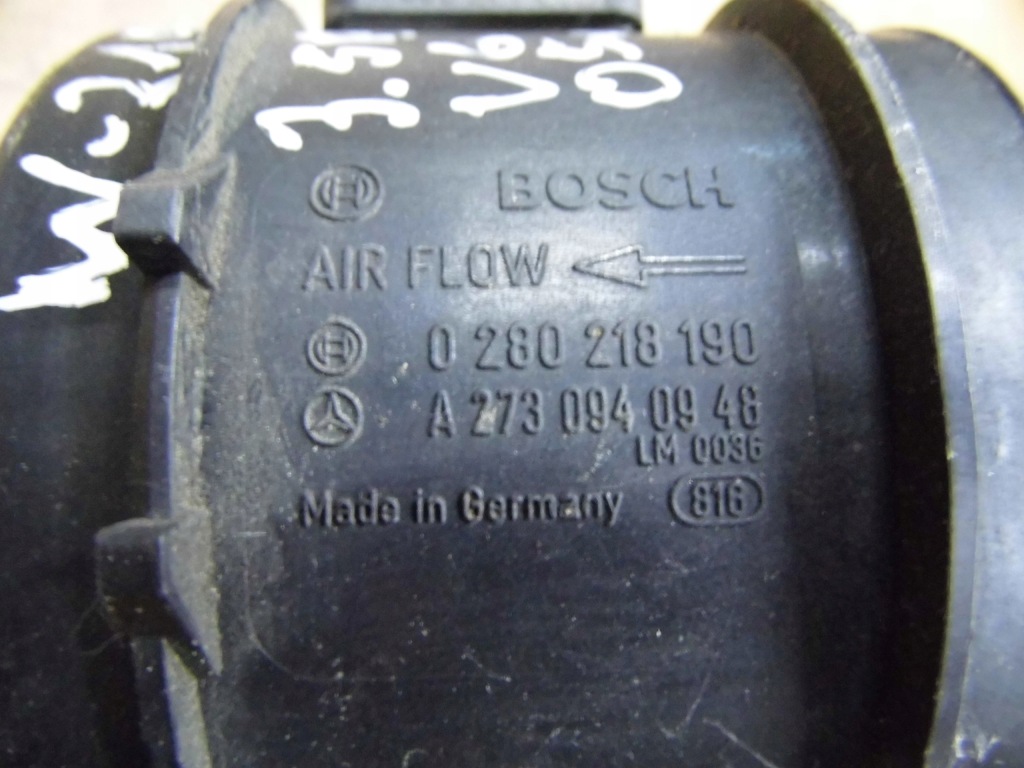 фото №5, W219 3.5 05' расходомер 0280218190