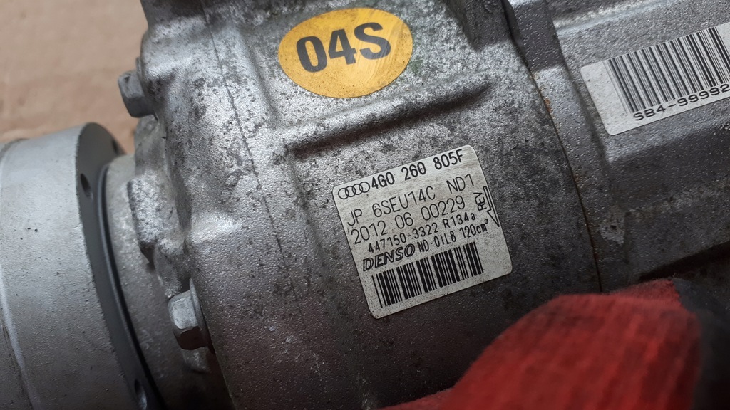 фото №7, S6 c7 4g компрессор кондиционера 4.0 tfsi s7 4g