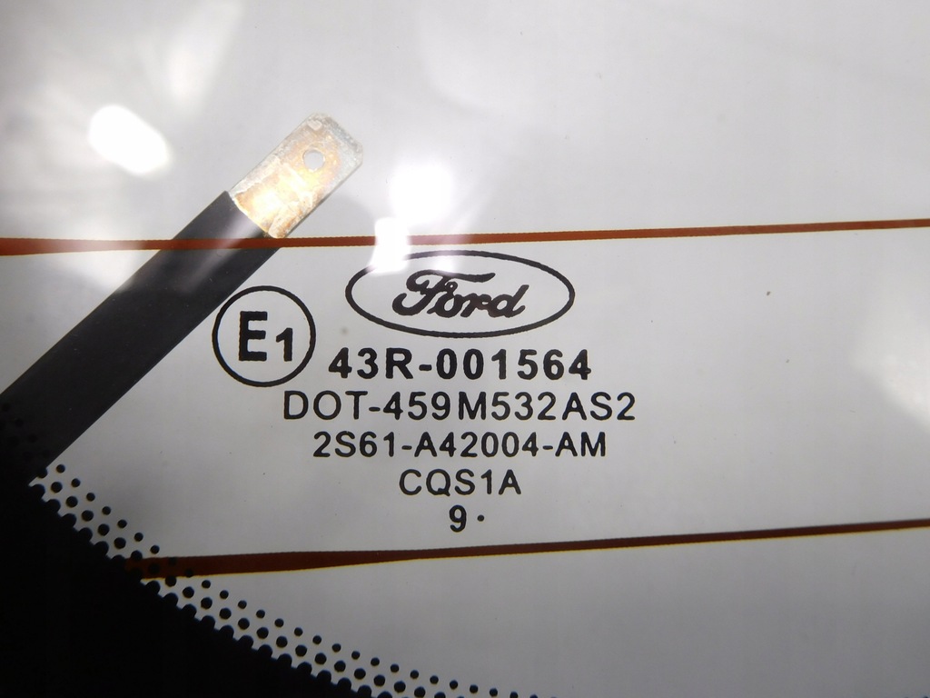 фото №9, Скло задня ford fiesta 01-08 / fusion 01-12 оригінальний номер 1522487