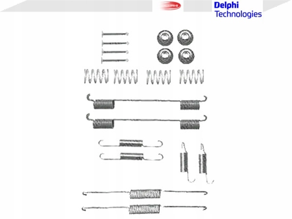 фото №9, Набір монтажний колодка гальмівних mando chrysler voyager iii, voyager