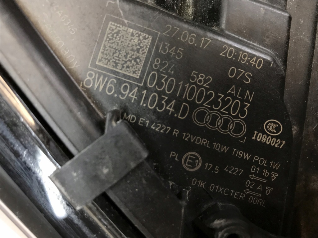 фото №12, Audi a5 8w 8w6 лампа права full led правий europa 8w6941034d