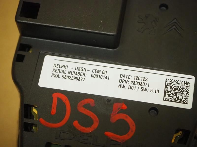 фото №2, Панель управление idrive радио citroen ds5