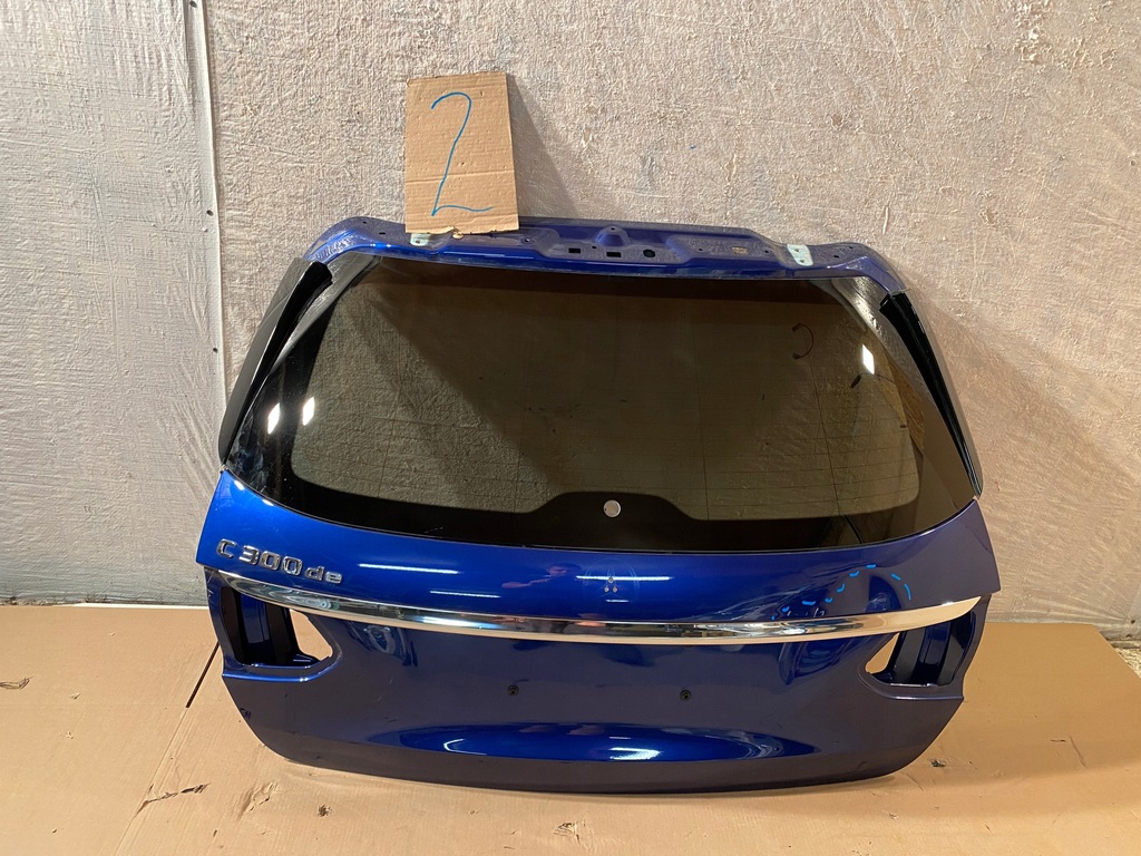 фото №14, Mercedes c-klasa w205 kombi кришка багажника багажника задня