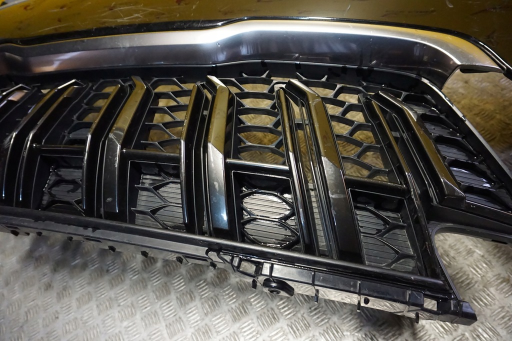 фото №14, Kia carnival 2022 2023 2024 - бампер перед передній решітка радіатора решітка usa