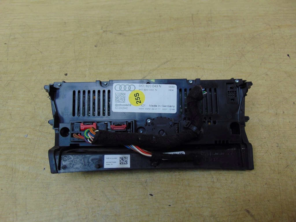 фото №9, Панель управление кондиционера audi a5 lift 8k1820043n
