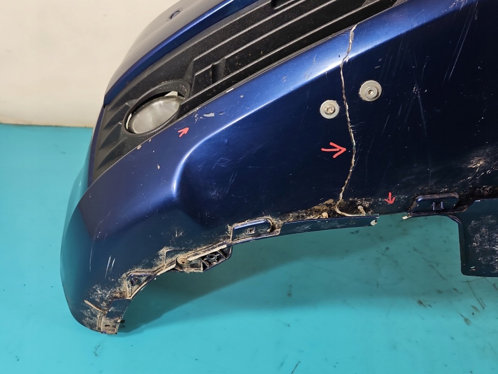 фото №12, Бампер перед opel zafira b 05-08 granatowy z21b