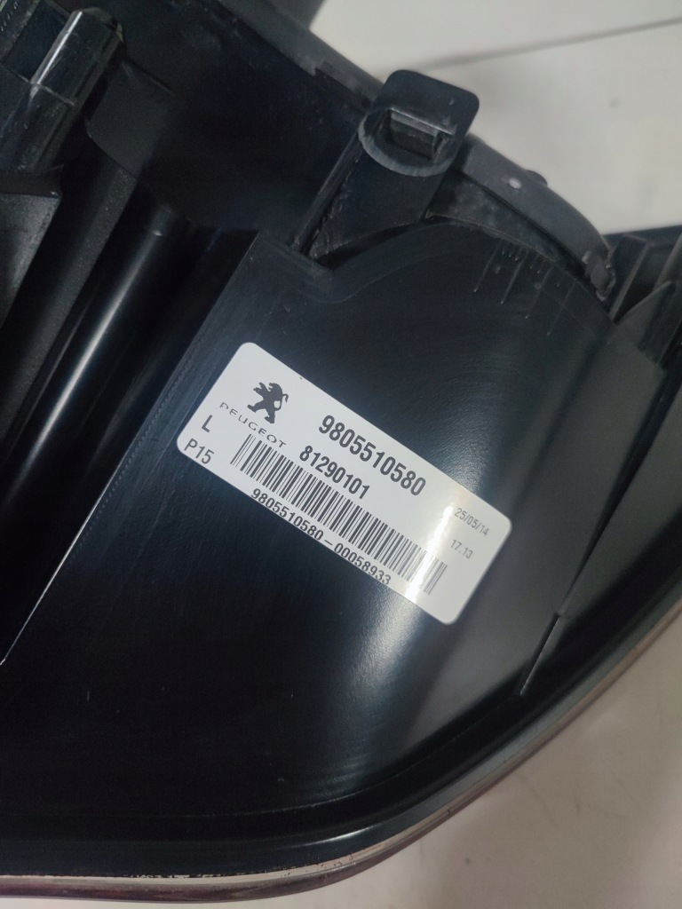 фото №7, Лампа левый задняя задняя левая peugeot 3008 i 1 lift europa 9805510580