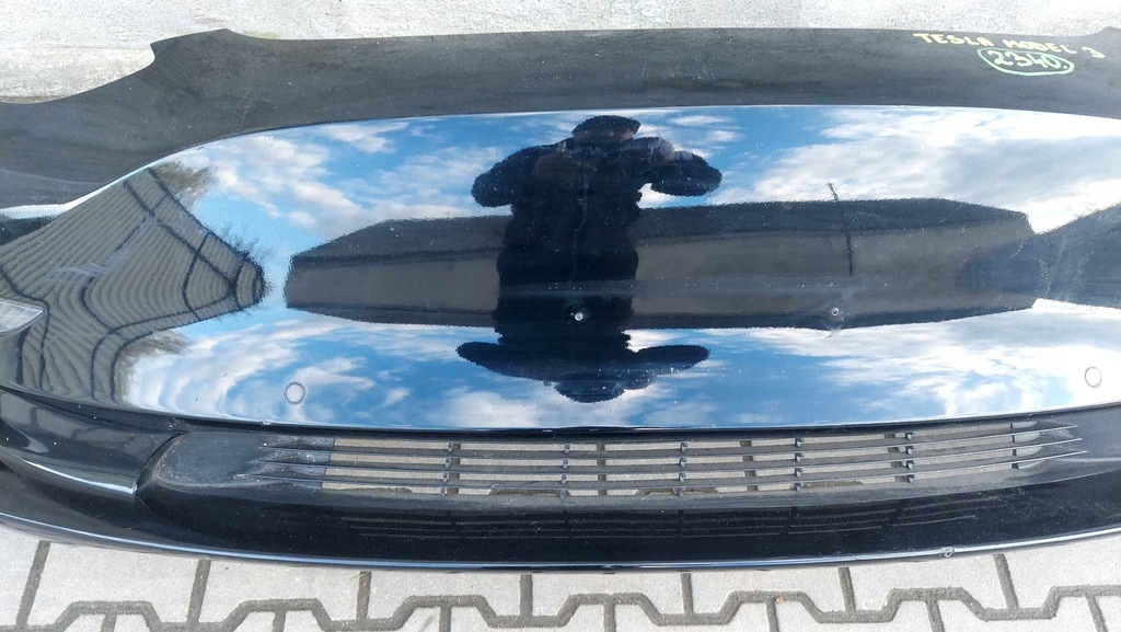 фото №6, Tesla model 3 бампер перед передний kpl противотуманные фары электропроводка 2340