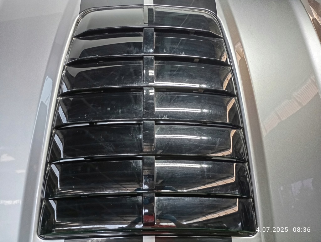 Купить Капот крышка двигателя alu ford mustang gt500 стиль 2018-2023