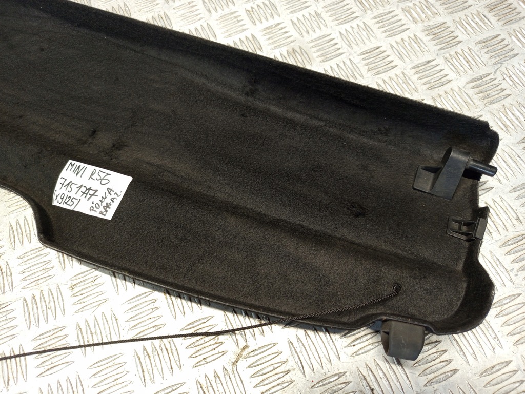 фото №8, Mini оригинальный номер 7151717 r56 r56 lci полка багажника ii