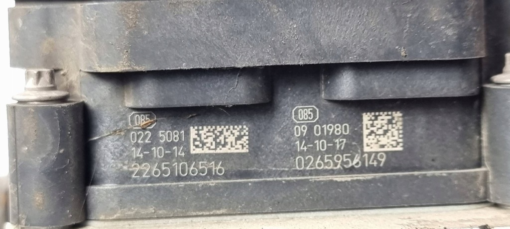 Насос abs гальмівна 0265956149 renault master iii Оригінал