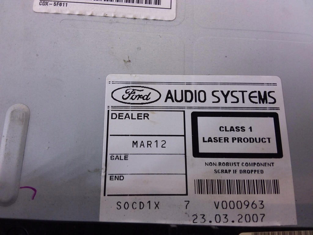 фото №4, Ford focus mk2 lift радио радиопроигрыватель cd