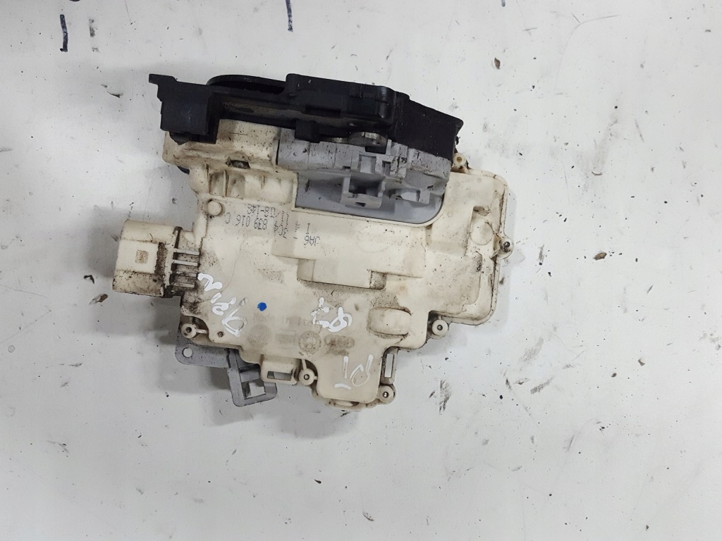 фото №1, Audi q7 4l 05-09r замок дверь правый задняя 9 pin