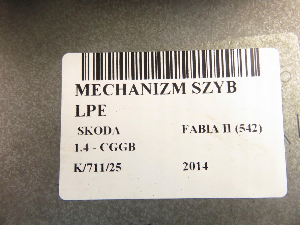 фото №12, Подъемник стекло левый передний skoda fabia ii 6r0959801aj