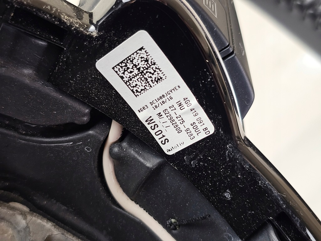 фото №13, Повітропровід шкіра мультифункція audi a6 c7 a7 4g0419091bd