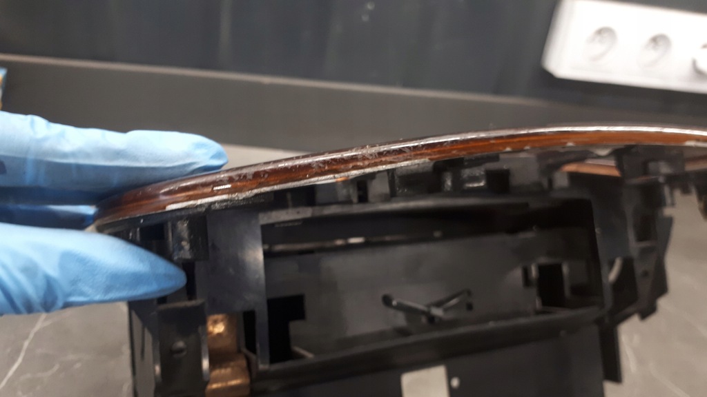 фото №10, A2206800352 консоль рамка радіо mercedes s w220