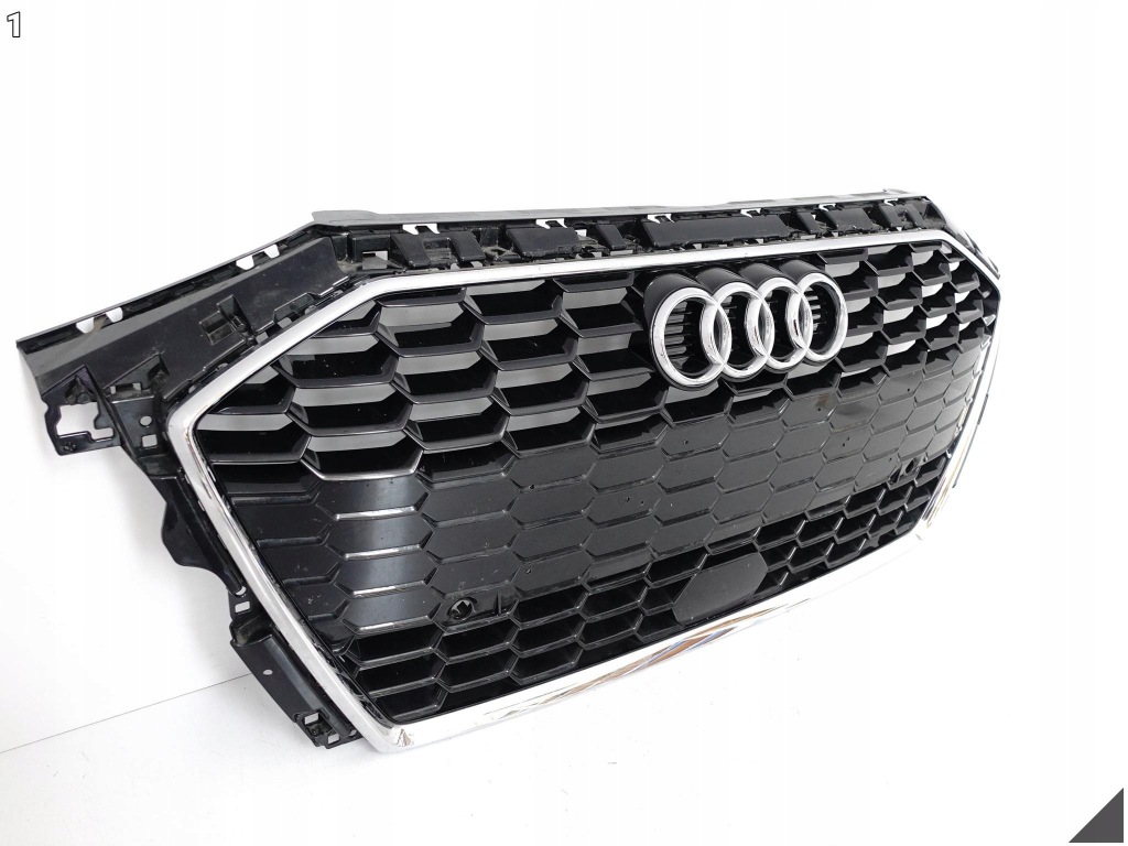 фото №2, Audi a3 8y0 покращений / progressive 20- бампер решітка радіатора решітка радіатора перед хром