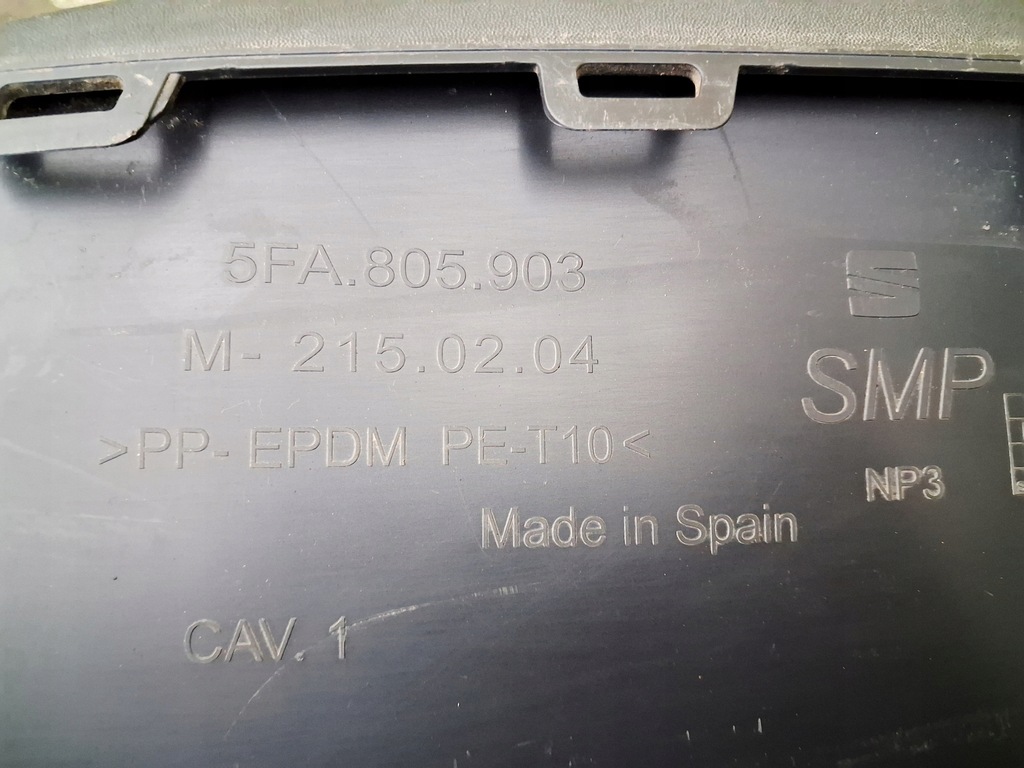 фото №10, Seat leon iv защита спойлер плита pod бампер перед 5fa805903 bydgoszcz